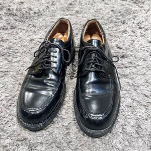 3/$15 Bostonian Black Italian Leather Men’s Lace Up Loafer Dress Shoe